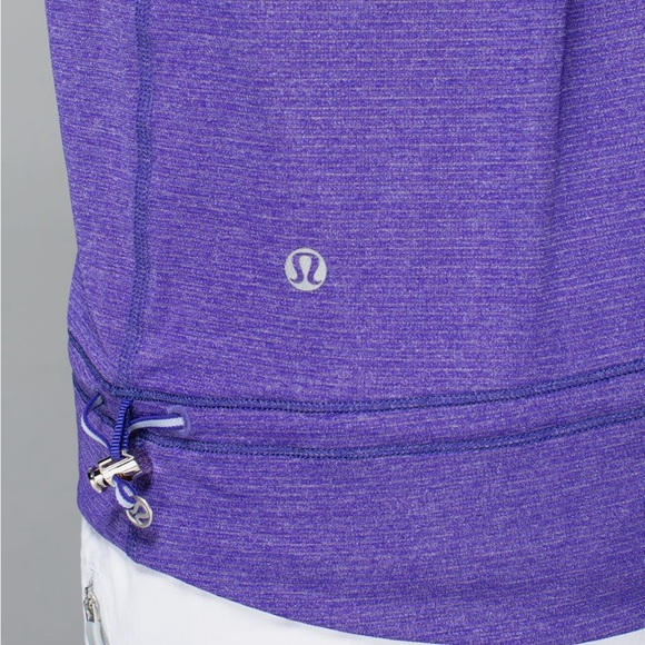 Lululemon💜Restless Tank -Heather Berry and Stripe- Size 4 - Picture 7 of 14
